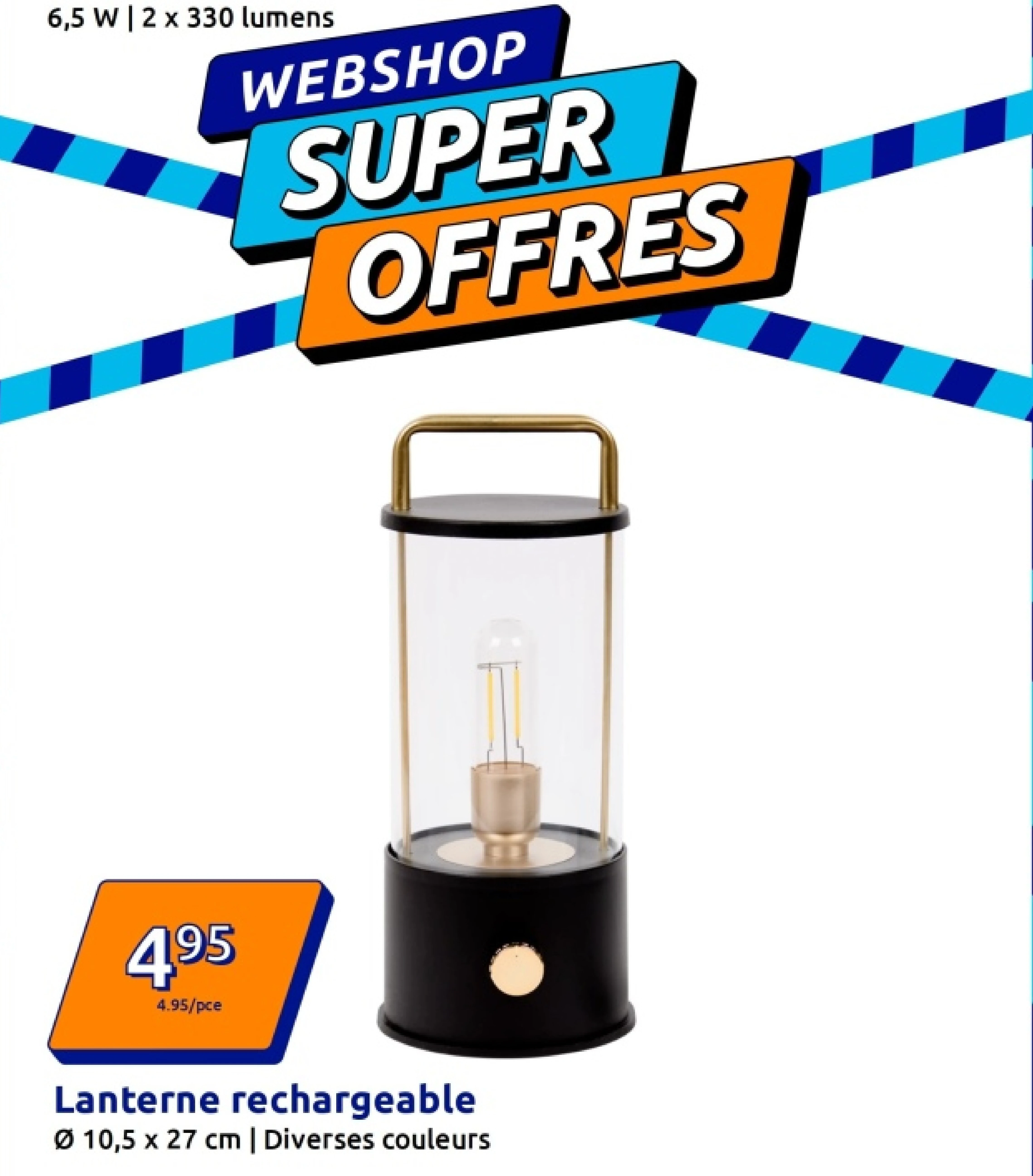 Lanterne rechargeable