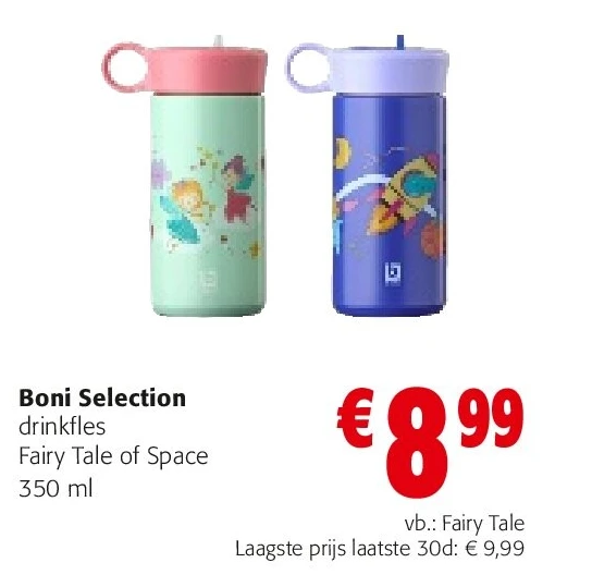 Boni Selection drinkfles Fairy Tale of Space 350 ml