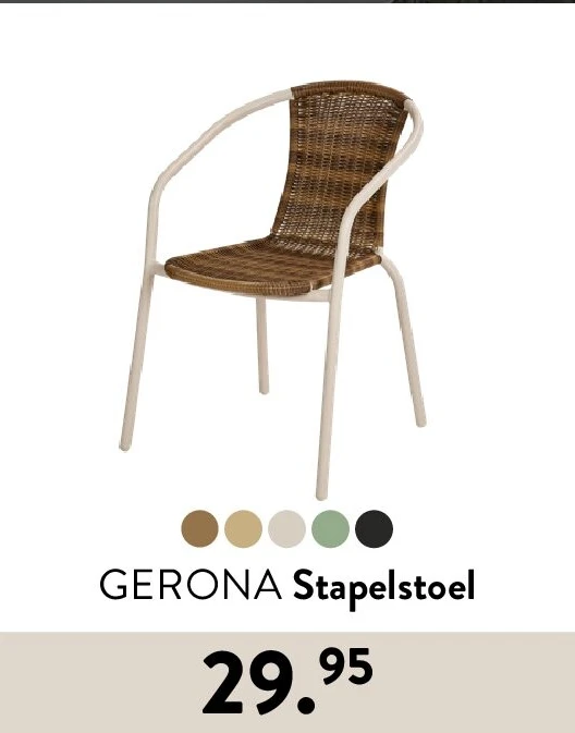 GERONA Stapelstoel