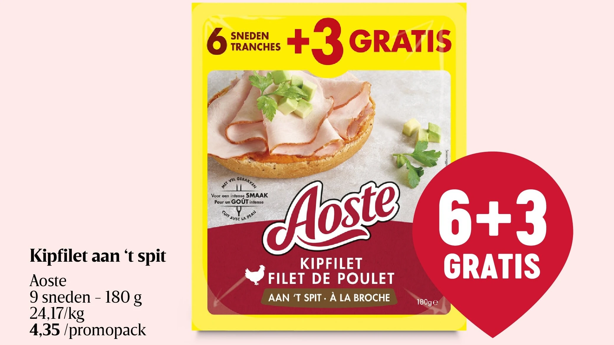 Kipfilet aan ‘t spit