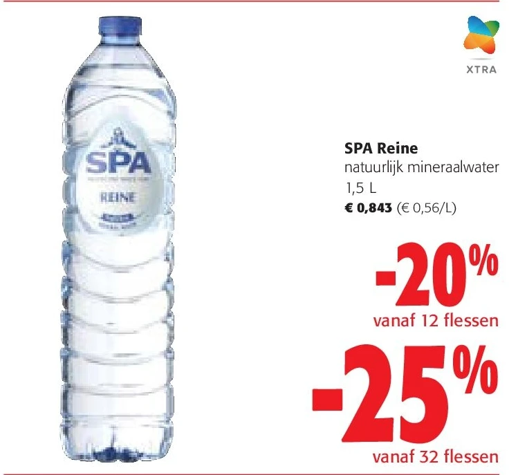 SPA Reine natuurlijk mineraalwater 1,5 L