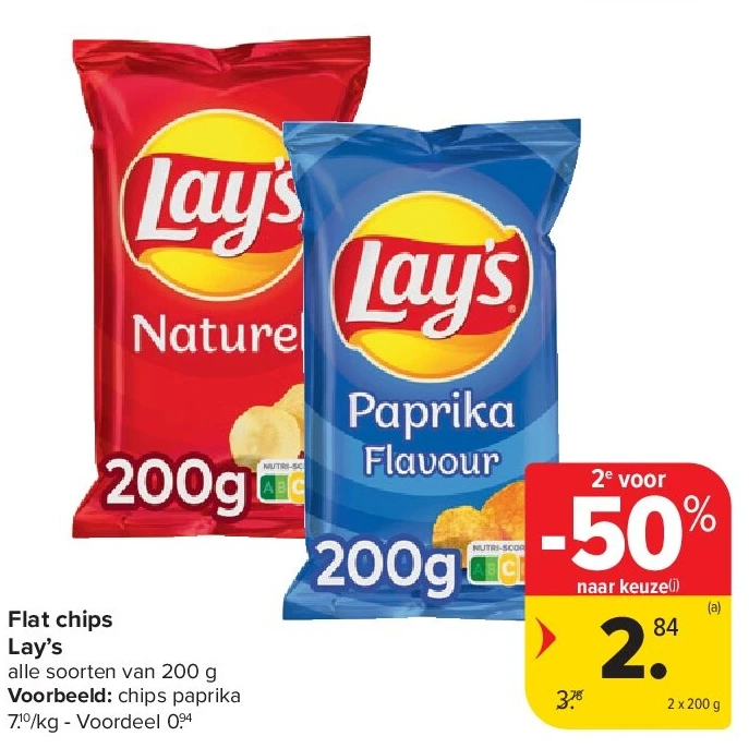 Flat chips Lay’s