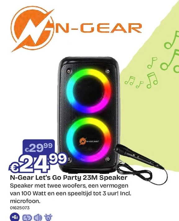 N-Gear Let’s Go Party 23M Speaker