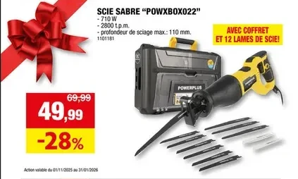 SCIE SABRE "POWXBOX022"