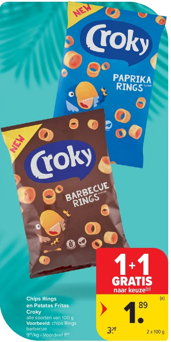 Chips Rings en Patatas Fritas Croky