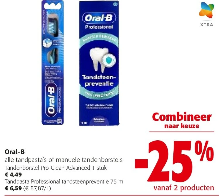 Oral-B Tandpasta Professional tandsteenpreventie 75 ml