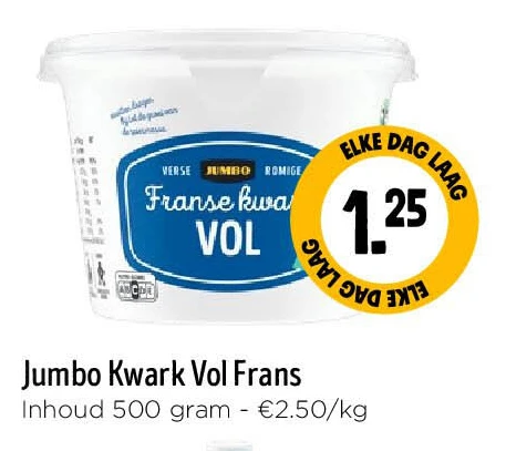 Jumbo Kwark Vol Frans