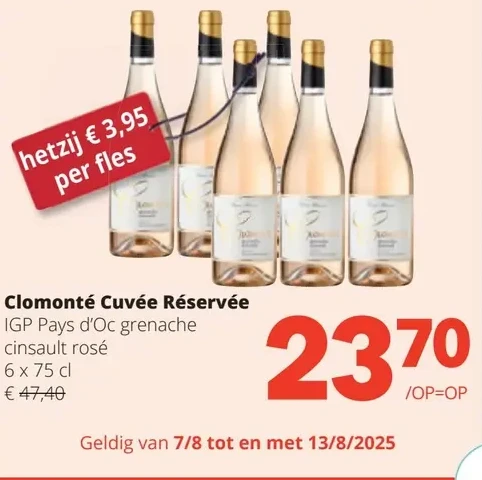 Clomonté Cuvée Réservée