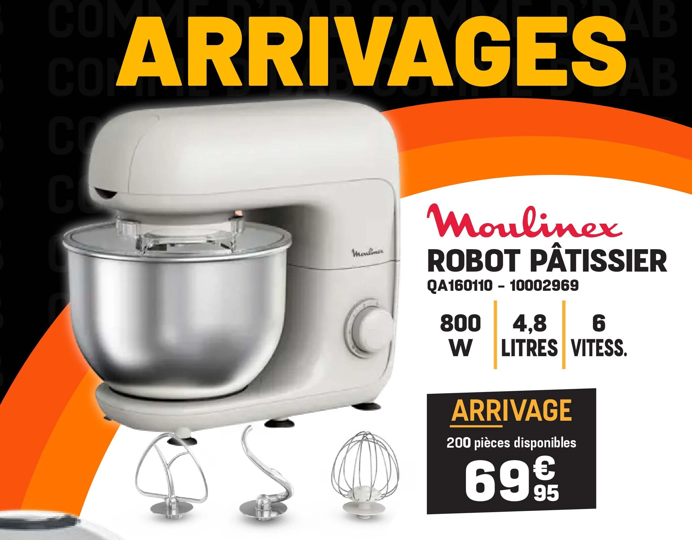 ROBOT PÂTISSIER QA160110