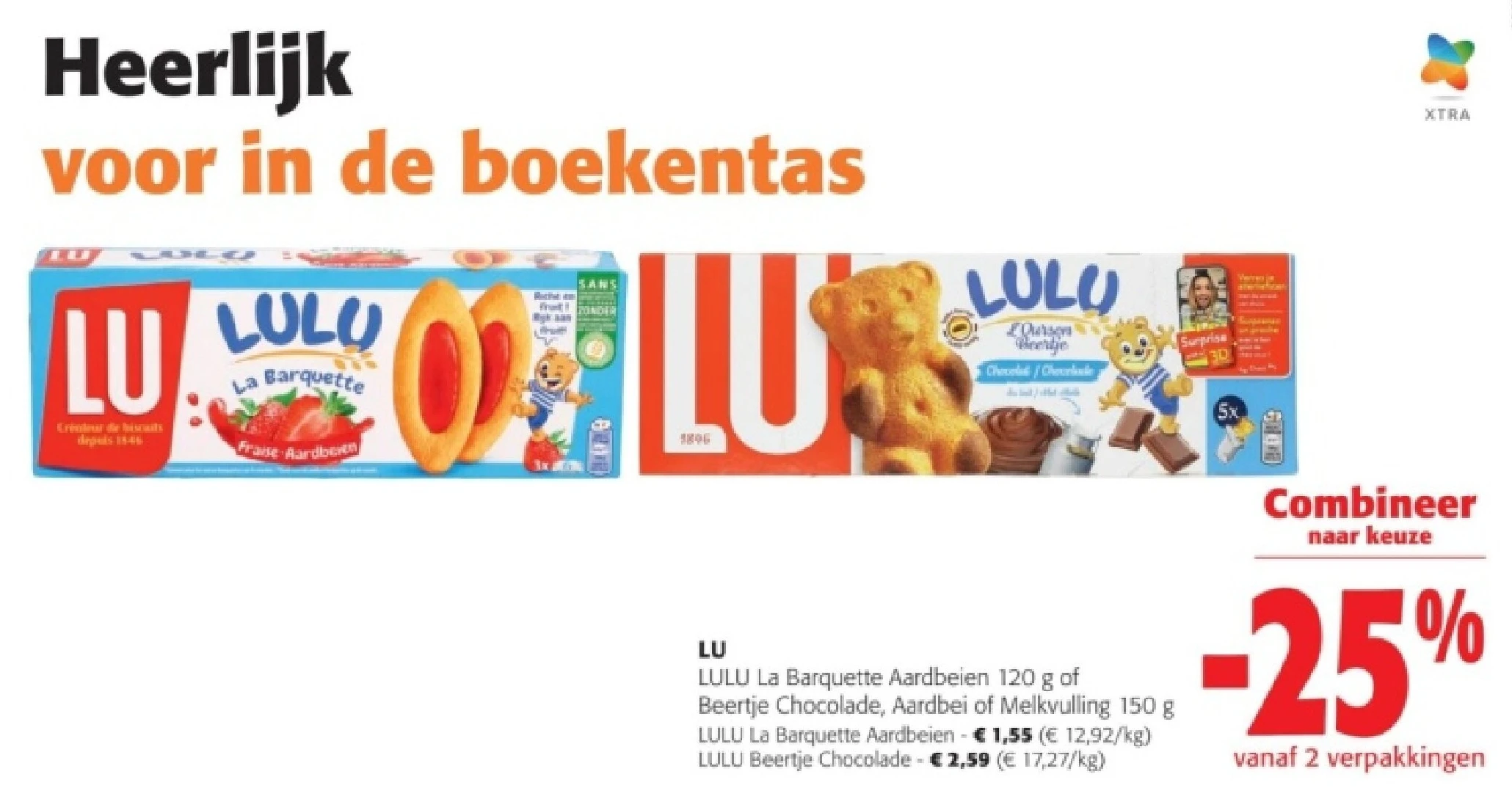 LULU La Barquette Aardbeien