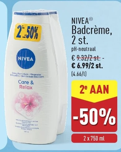 Badcrème, 2st.