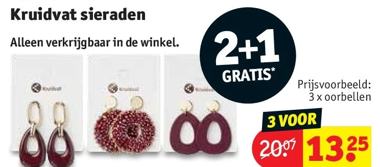 Kruidvat sieraden
