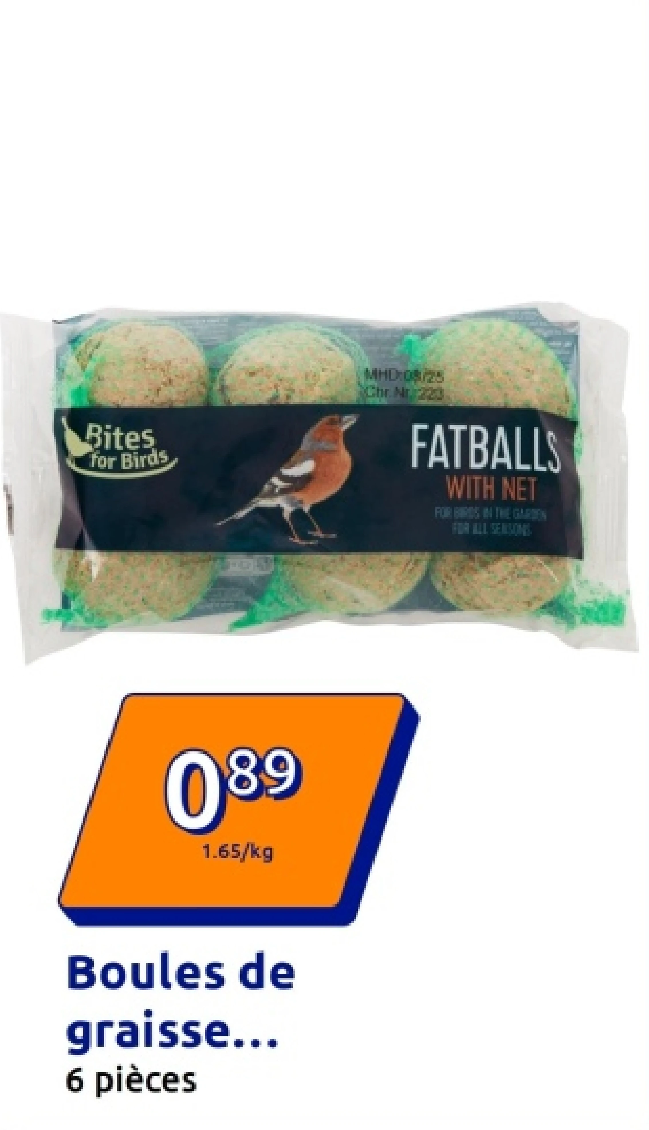 Boules de graisse Bites for Birds