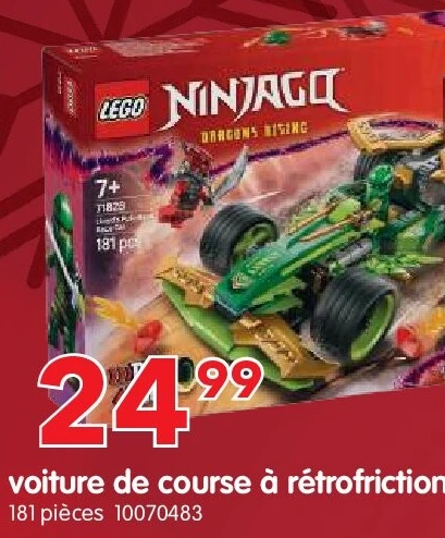 voiture de course à rétrofriction