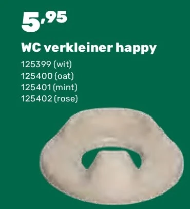 WC verkleiner happy