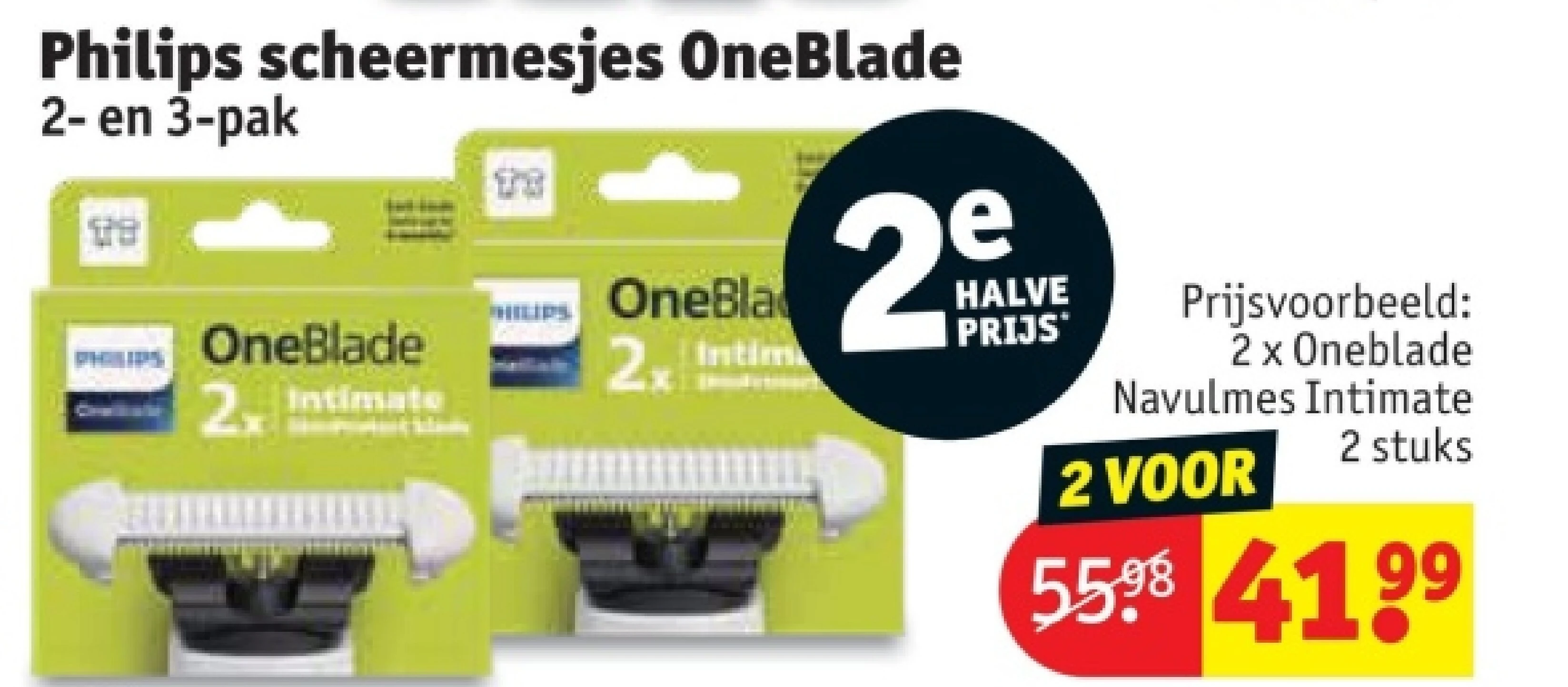 Philips scheermesjes OneBlade