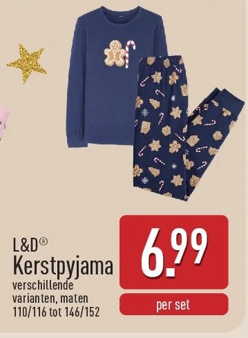 Kerstpyjama