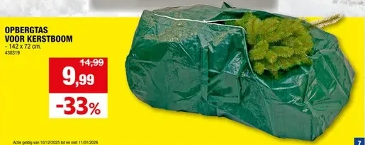 OPBERGTAS VOOR KERSTBOOM