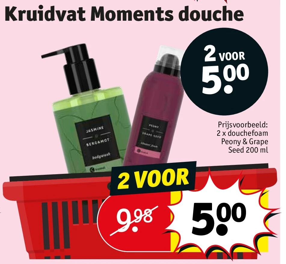 Kruidvat Moments douche