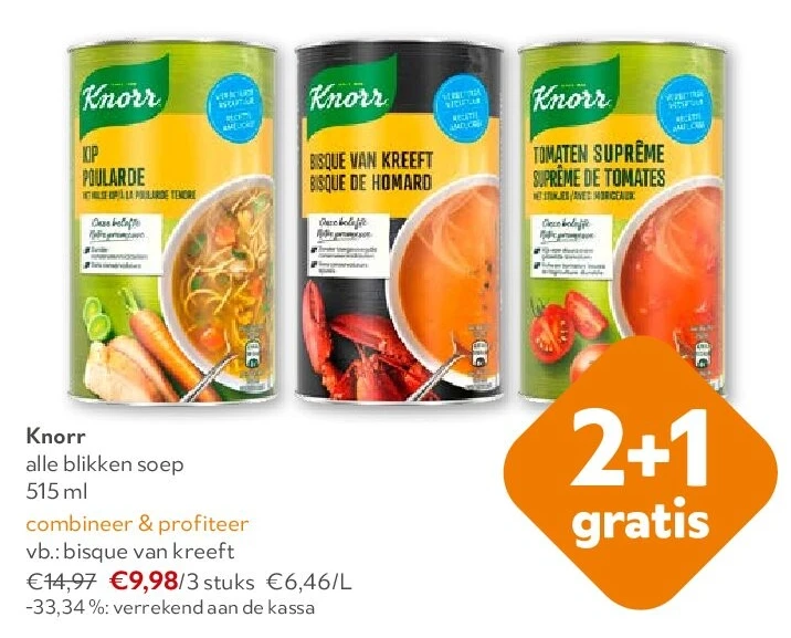 Knorr alle blikken soep 515 ml