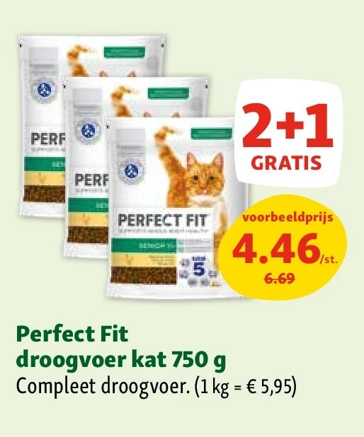 Perfect Fit droogvoer kat 750 g
