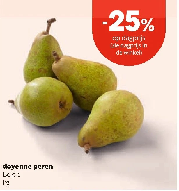 doyenne peren België kg
