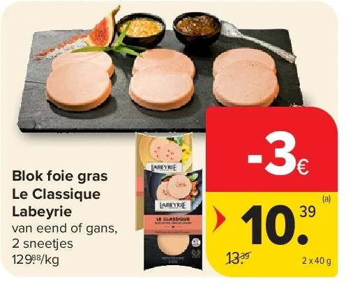 Blok foie gras Le Classique Labeyrie