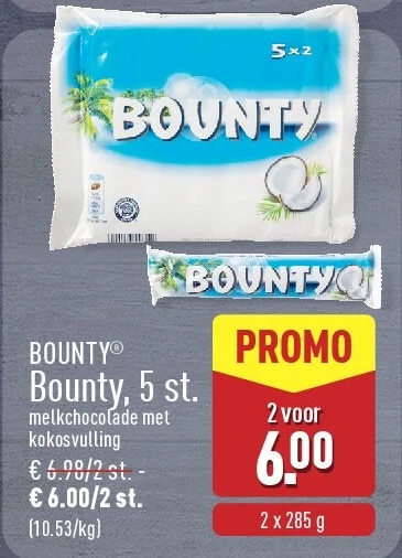 Bounty, 5st.