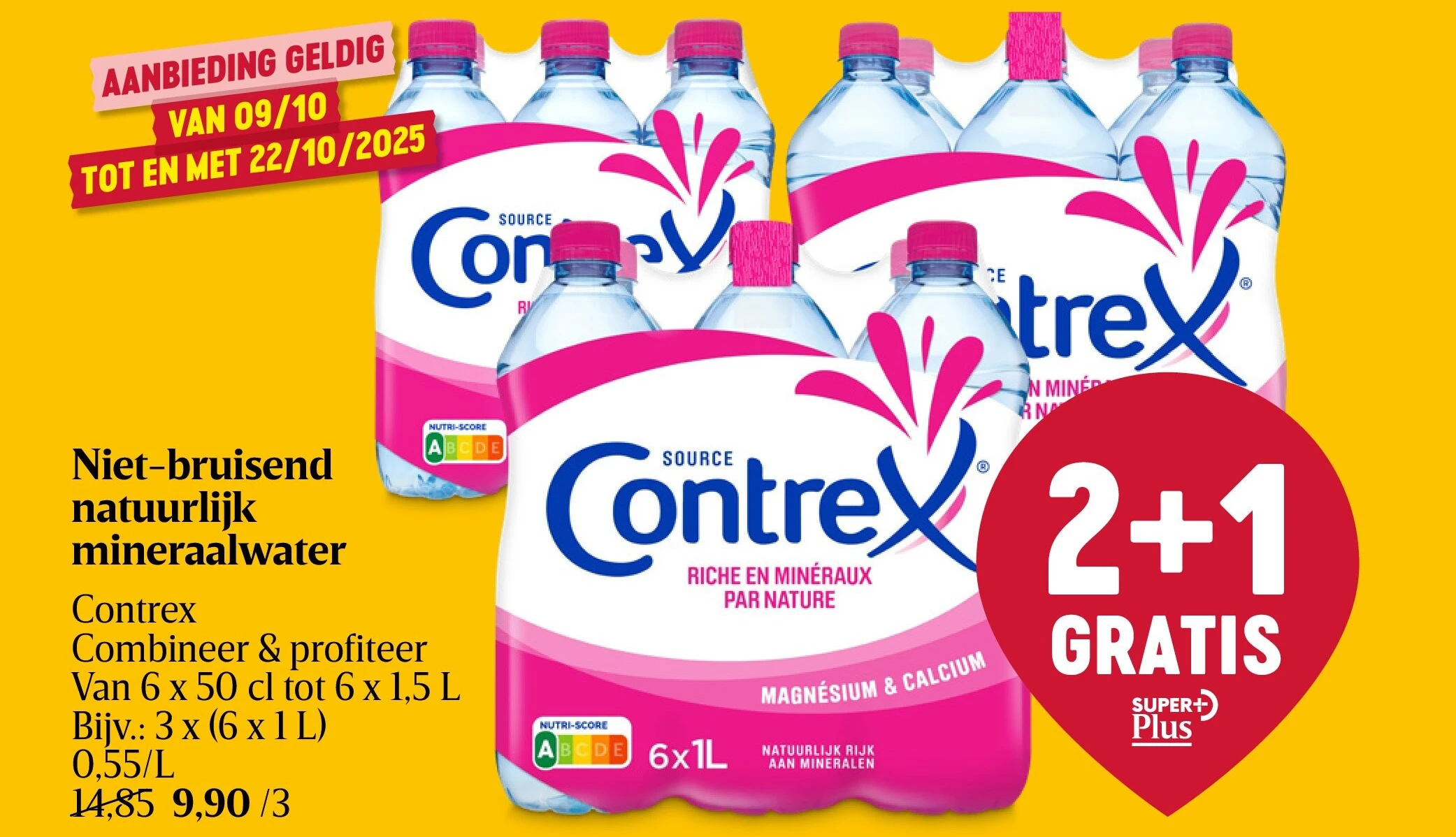 Niet-bruisend natuurlijk mineraalwater
