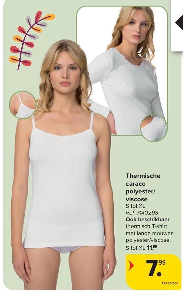 Thermische caraco polyester/ viscose