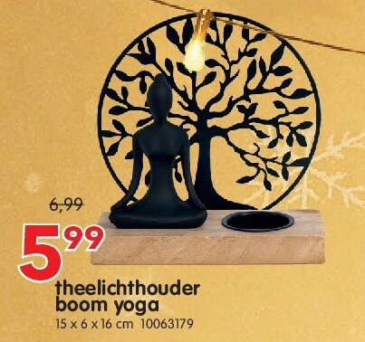 theelichthouder boom yoga