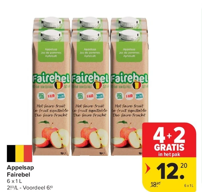 Appelsap Fairebel