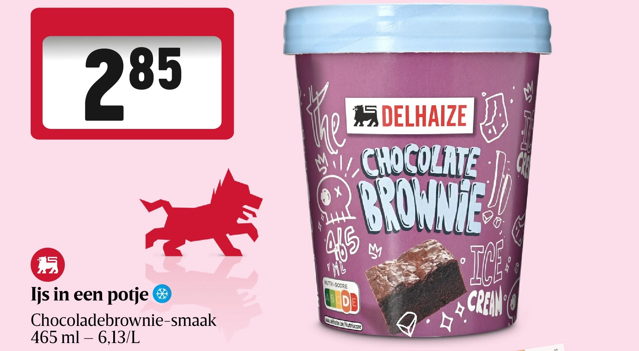 Ijs in een potje