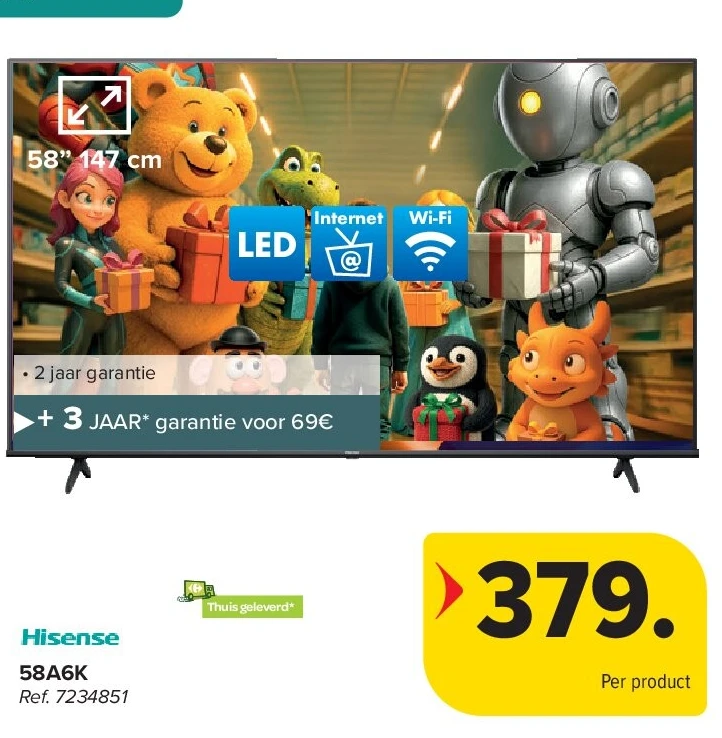 Hisense 58A6K58A6K LED TV