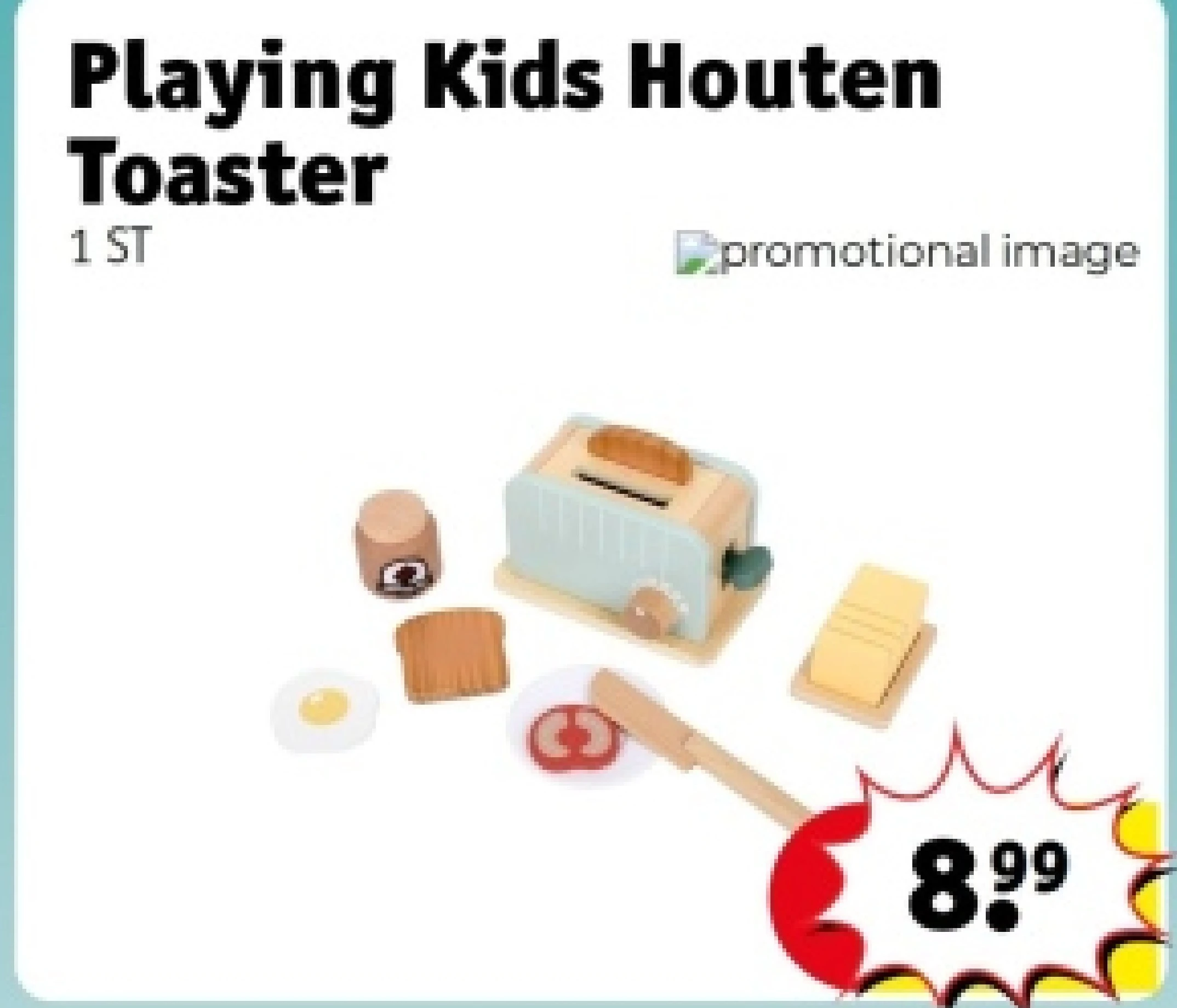 Playing Kids Houten Toaster