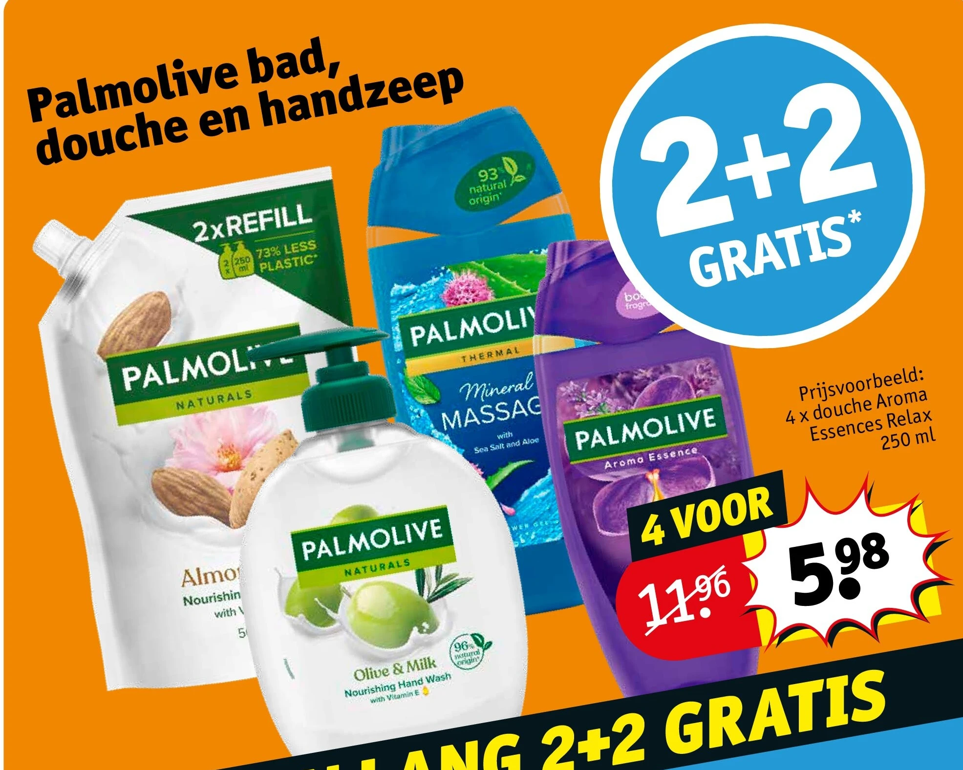 Palmolive bad, douche en handzeep