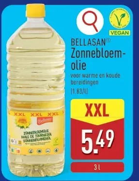 Zonnebloemolie