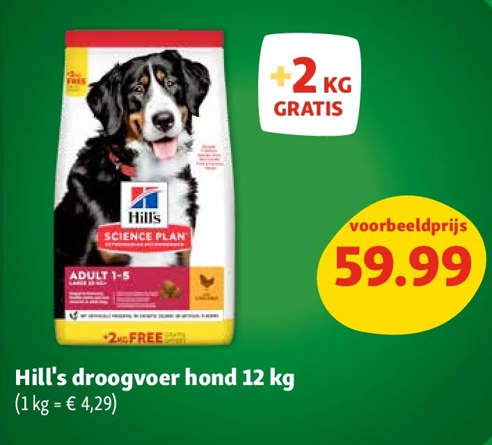 Hill's droogvoer hond 12 kg