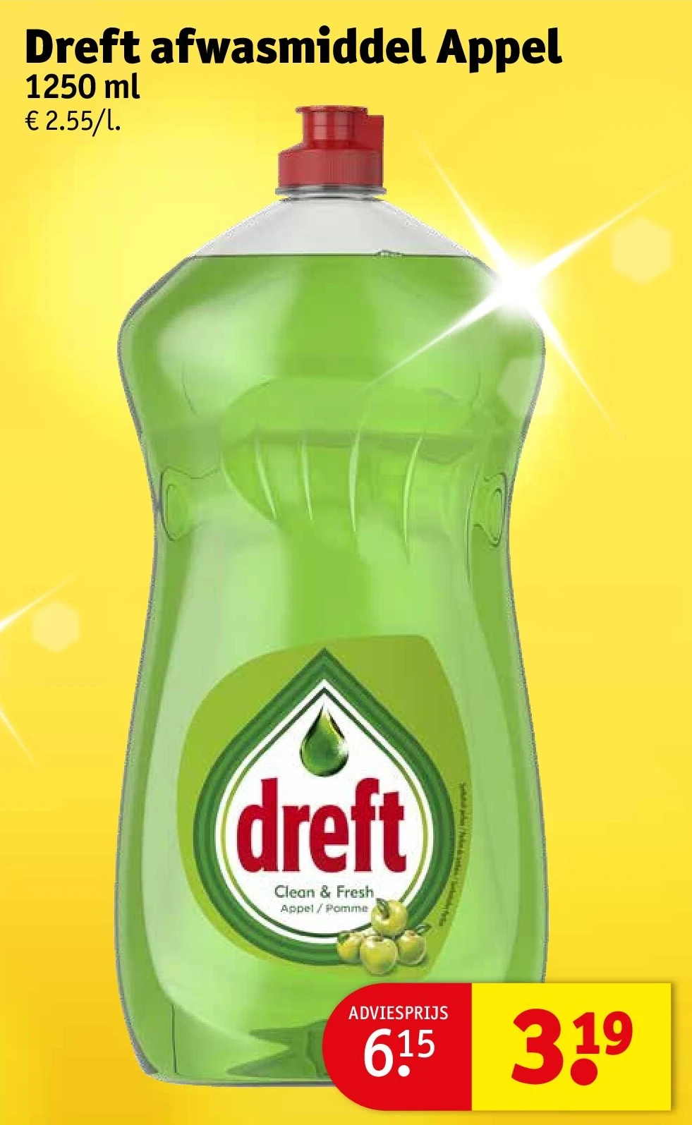 Dreft afwasmiddel Appel