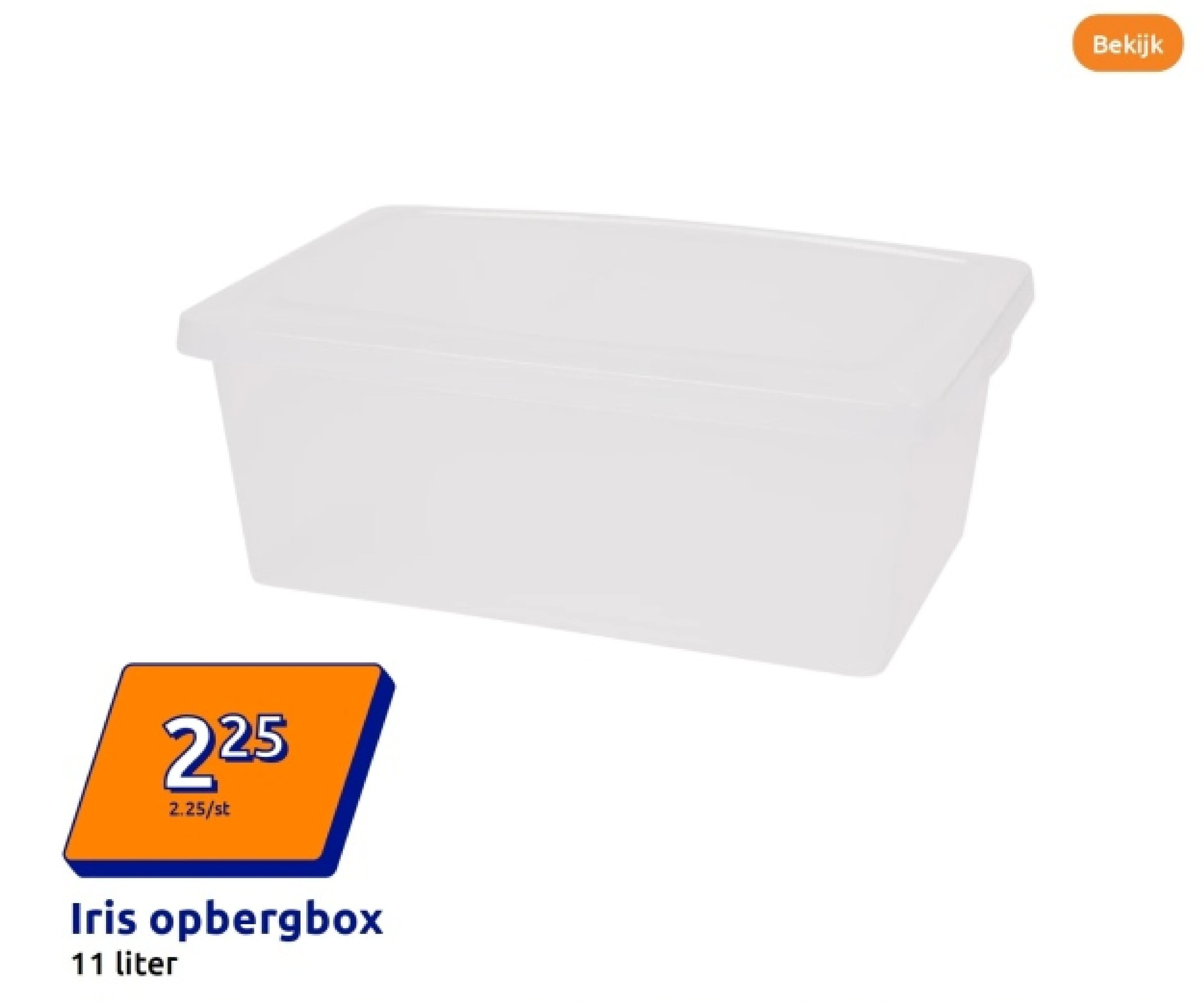 Iris opbergbox