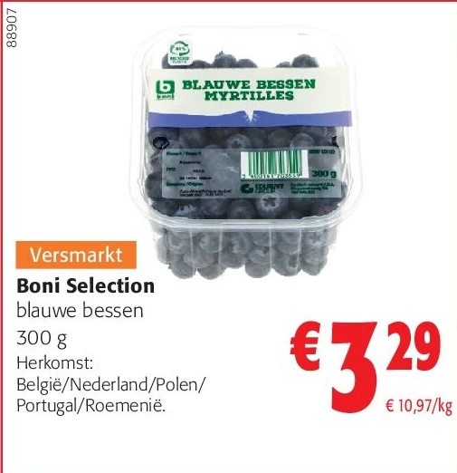 Boni Selection blauwe bessen 300 g