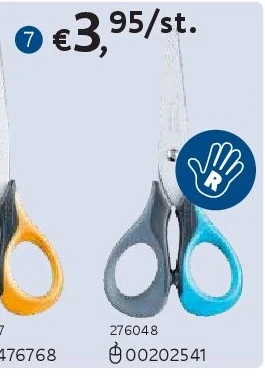 MAPED SCHAAR SENSOFT 3D VOOR LINKSHANDIGEN