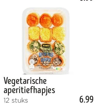 Vegetarische aperitiefhapjes