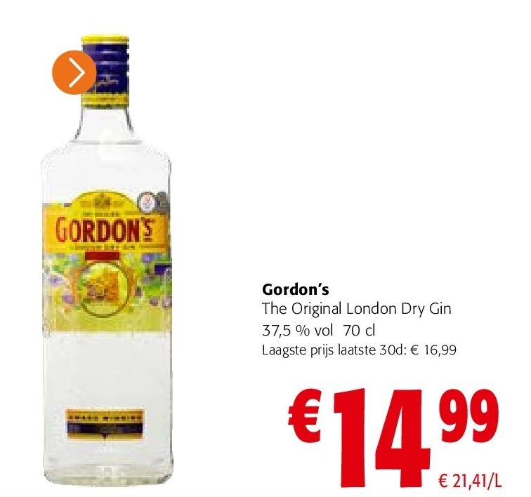 Gordon’s The Original London Dry Gin