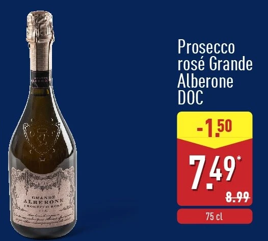 Prosecco rosé Grande Alberone DOC