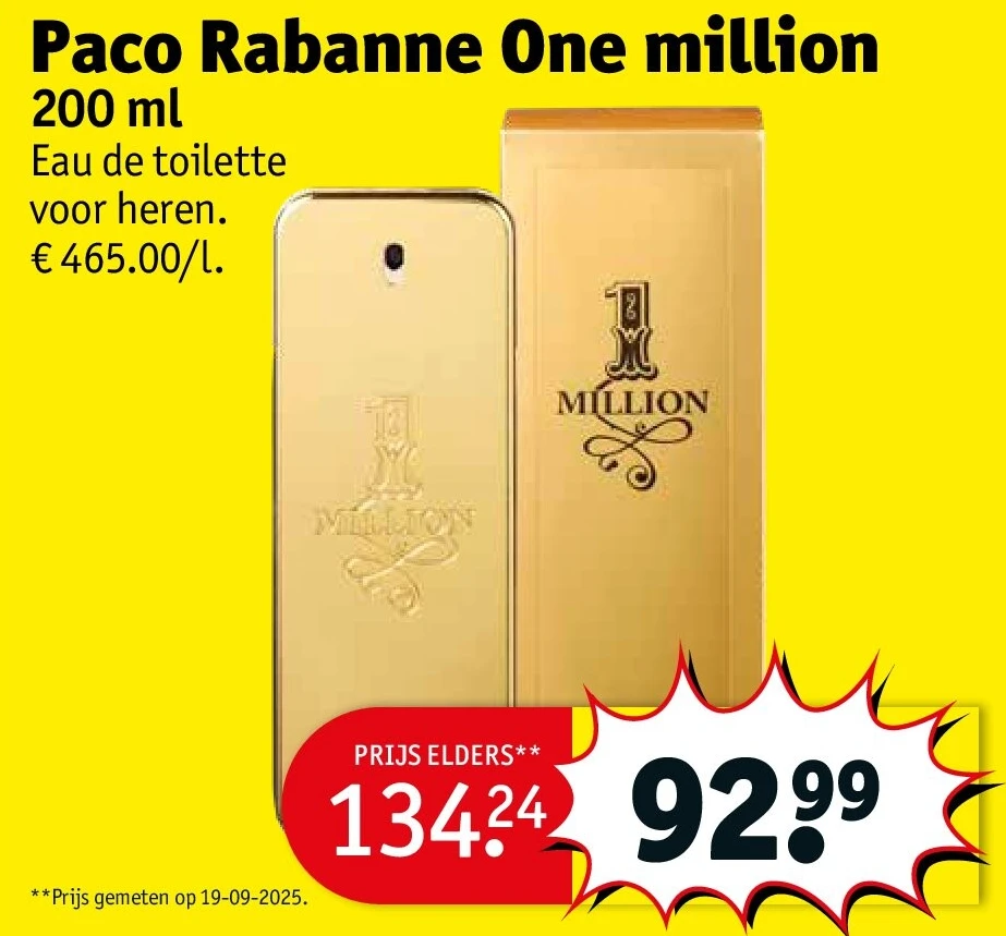 Paco Rabanne One million