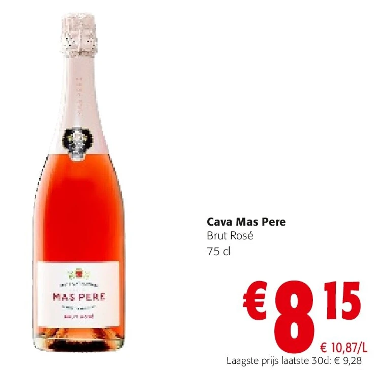Cava Mas Pere Brut Rosé 75 cl