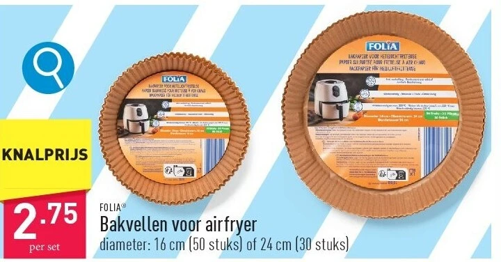 Bakvellen voor airfryer