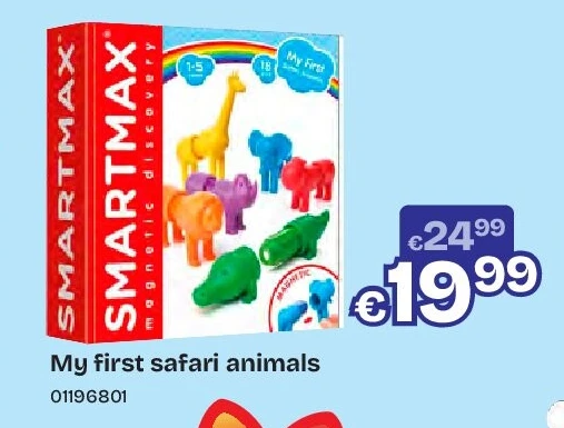 My first safari animals