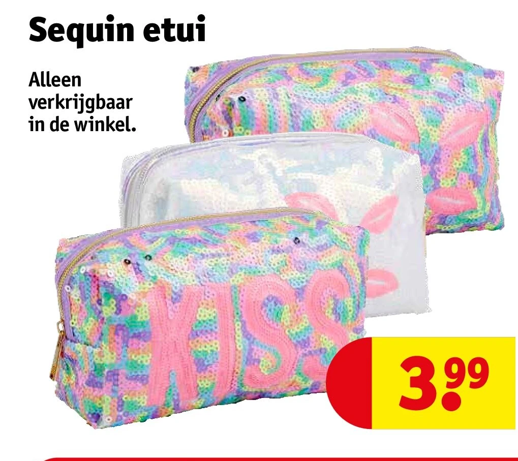 Sequin etui